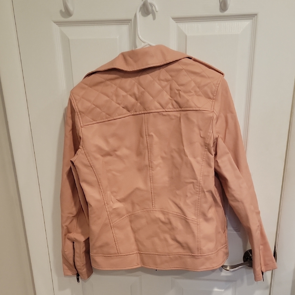 Universal Thread Blush Leather Jacket - Picture 3 of 3